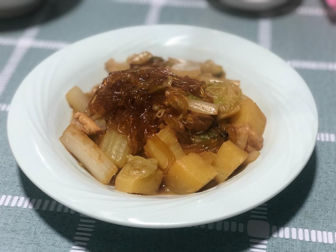白菜炖粉条