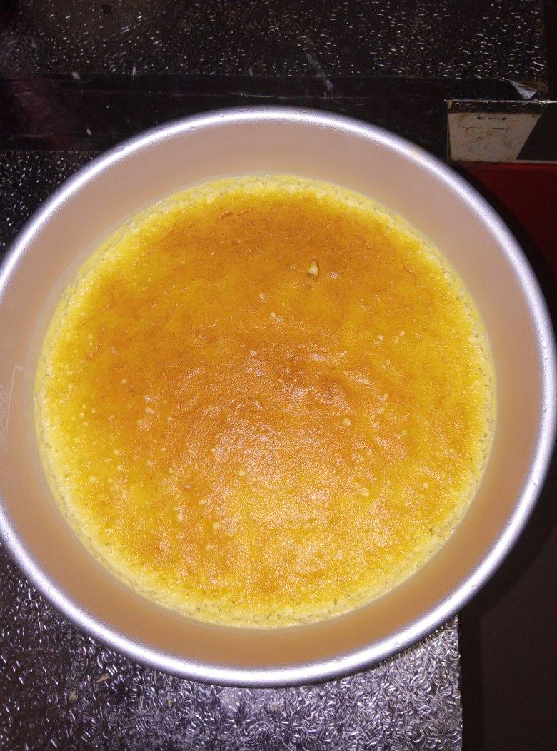 入口即化8寸轻芝士蛋糕(6寸轻乳酪蛋糕材料减半)新手也能做