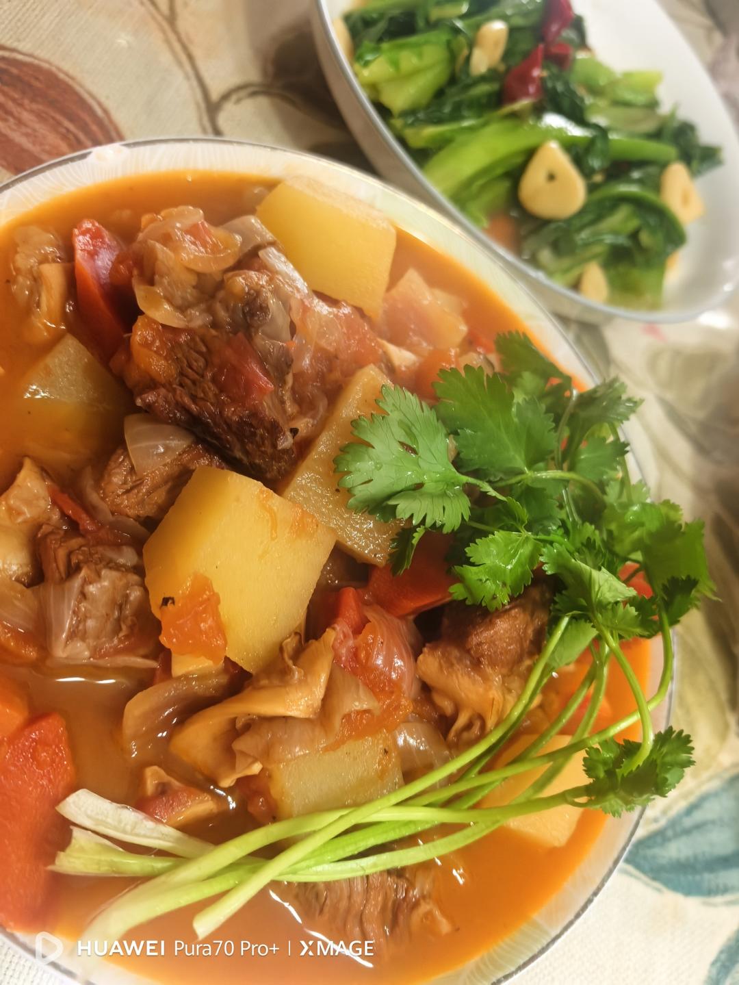 番茄炖牛腩（电压力锅版）