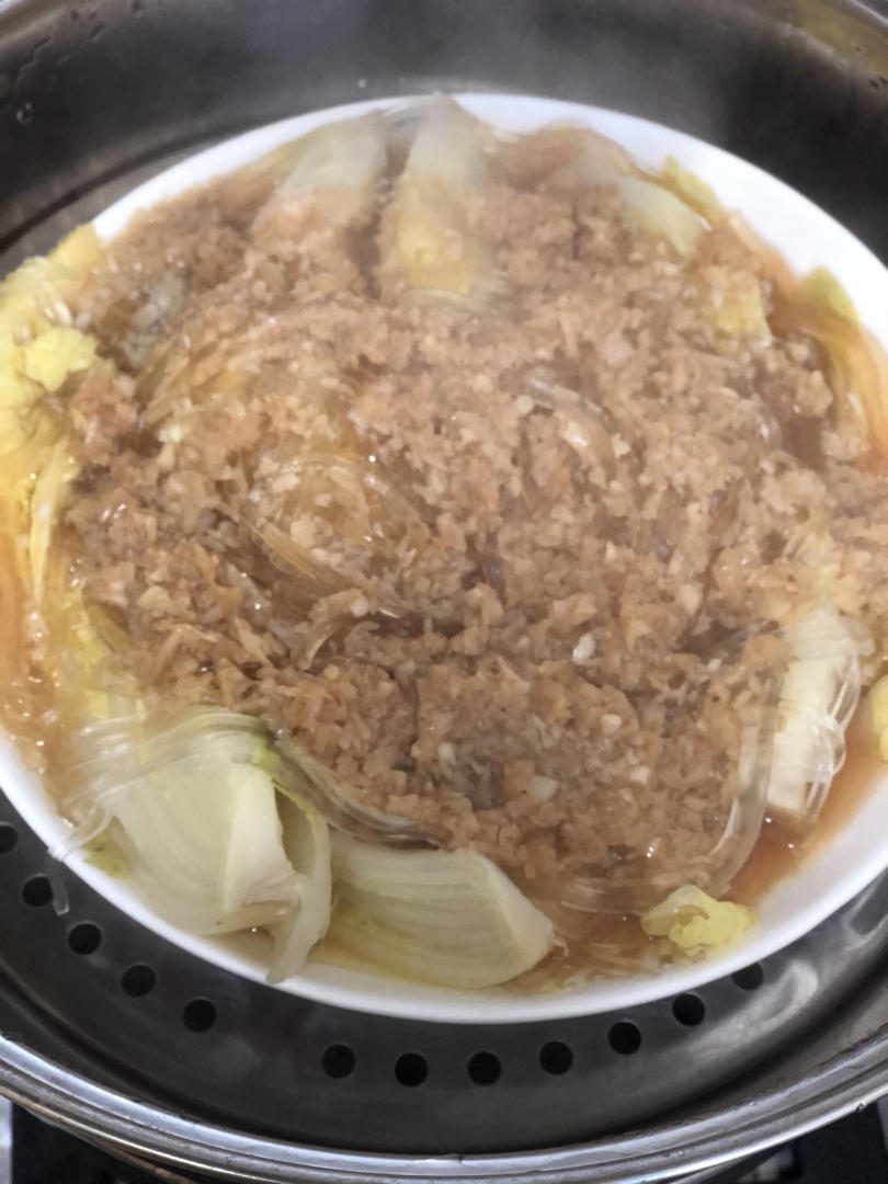 蒜蓉粉丝娃娃菜