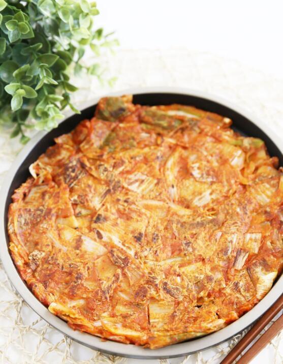【赵小厨】简单易做的正宗韩式泡菜饼