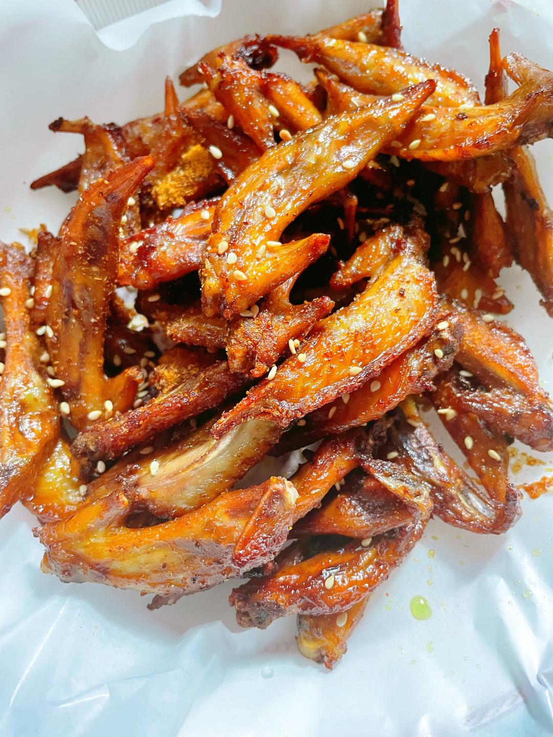 香辣孜然鸡尖的做法