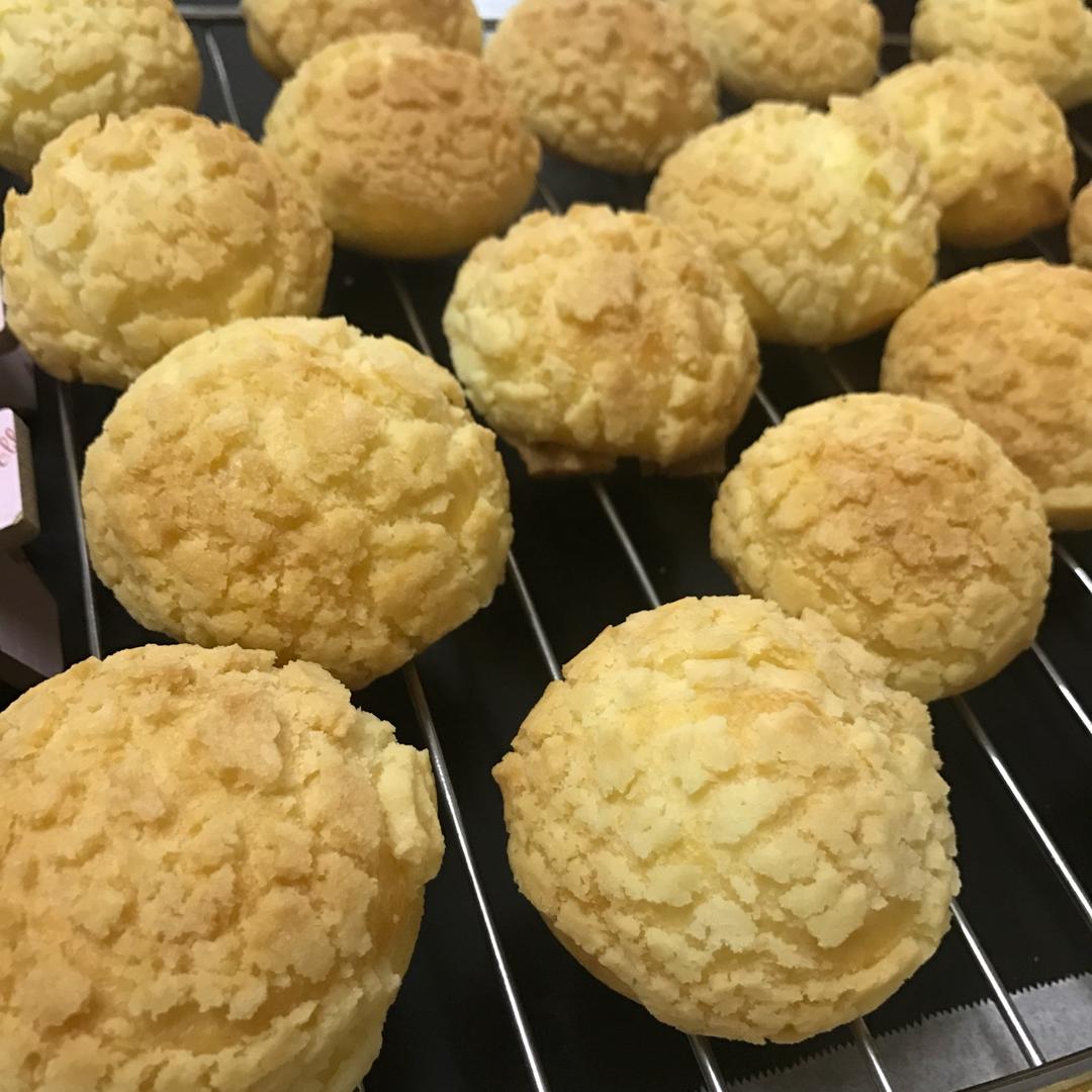 十分美味的酥皮泡芙