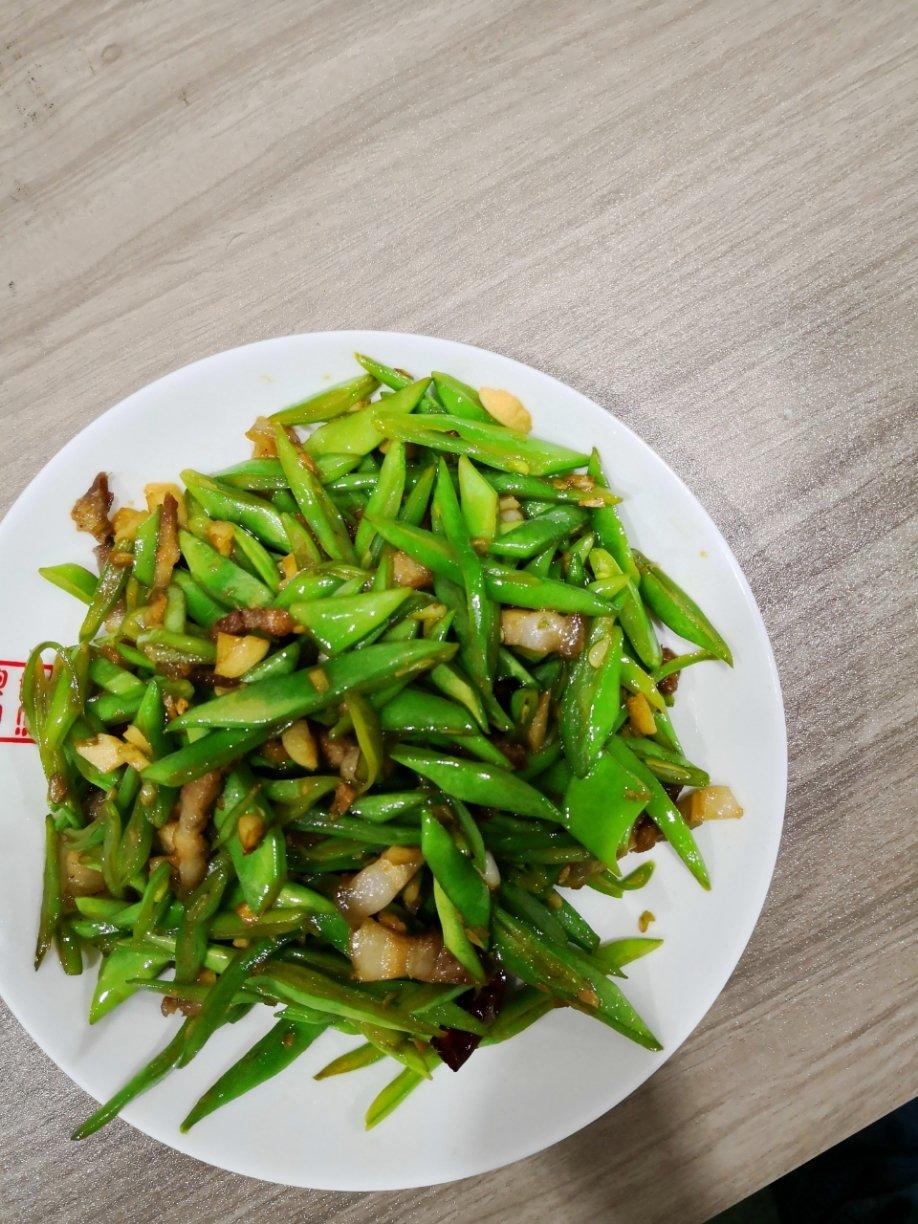 走丢了的小弟做的清炒扁豆丝