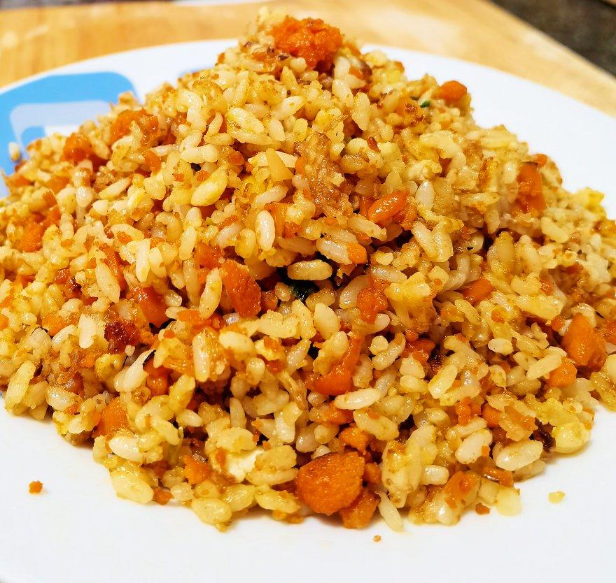 超简单零失败的黄金海胆炒饭