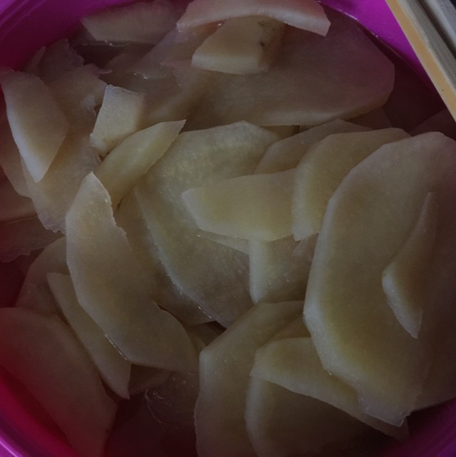 朴素的土豆片