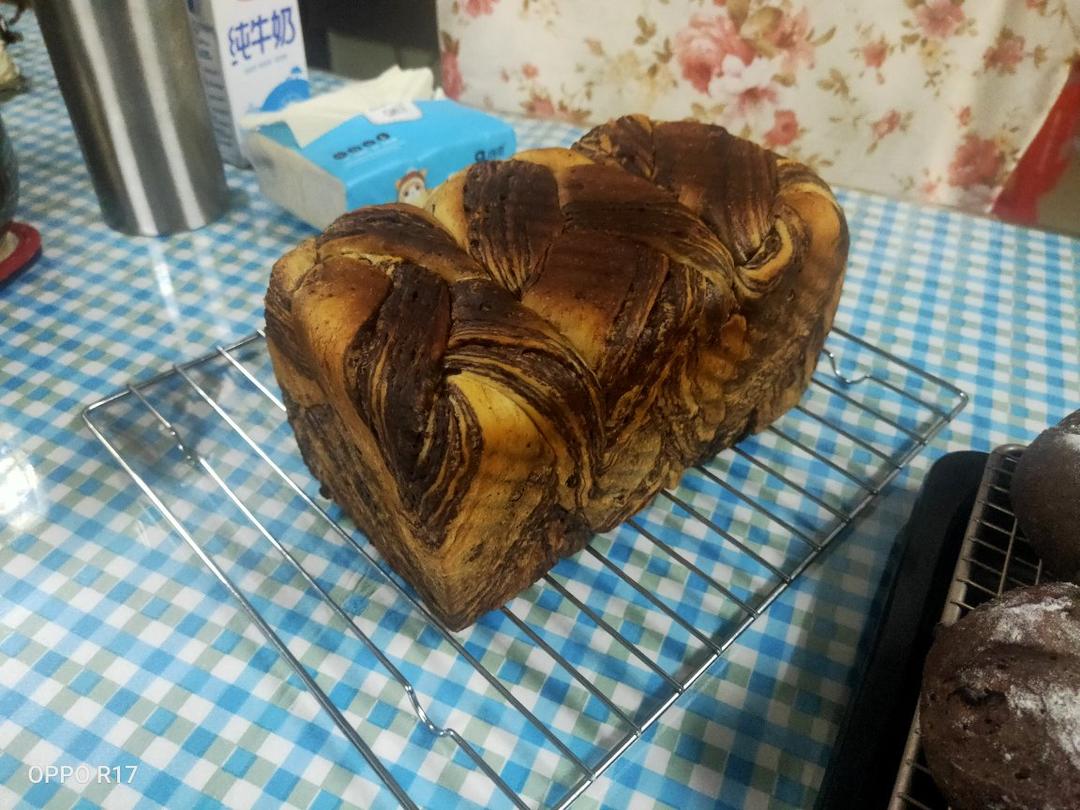 巧克力大理石吐司