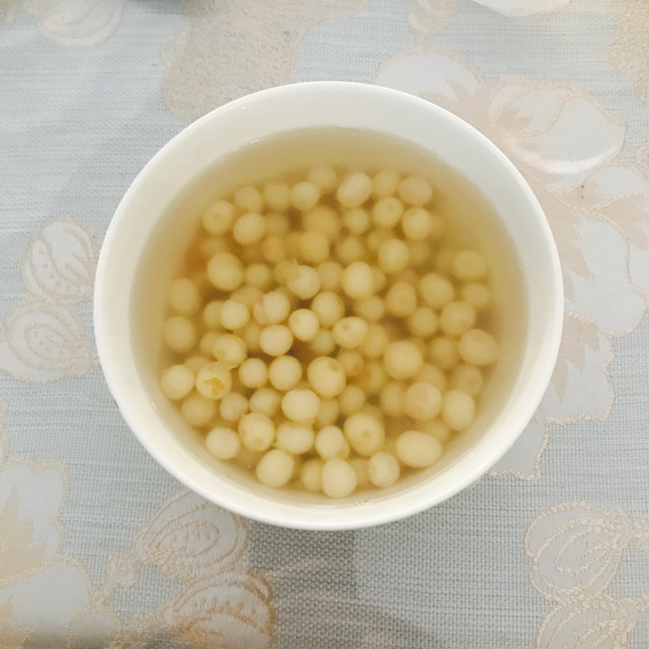 应季而食——桂花糖水鸡头米