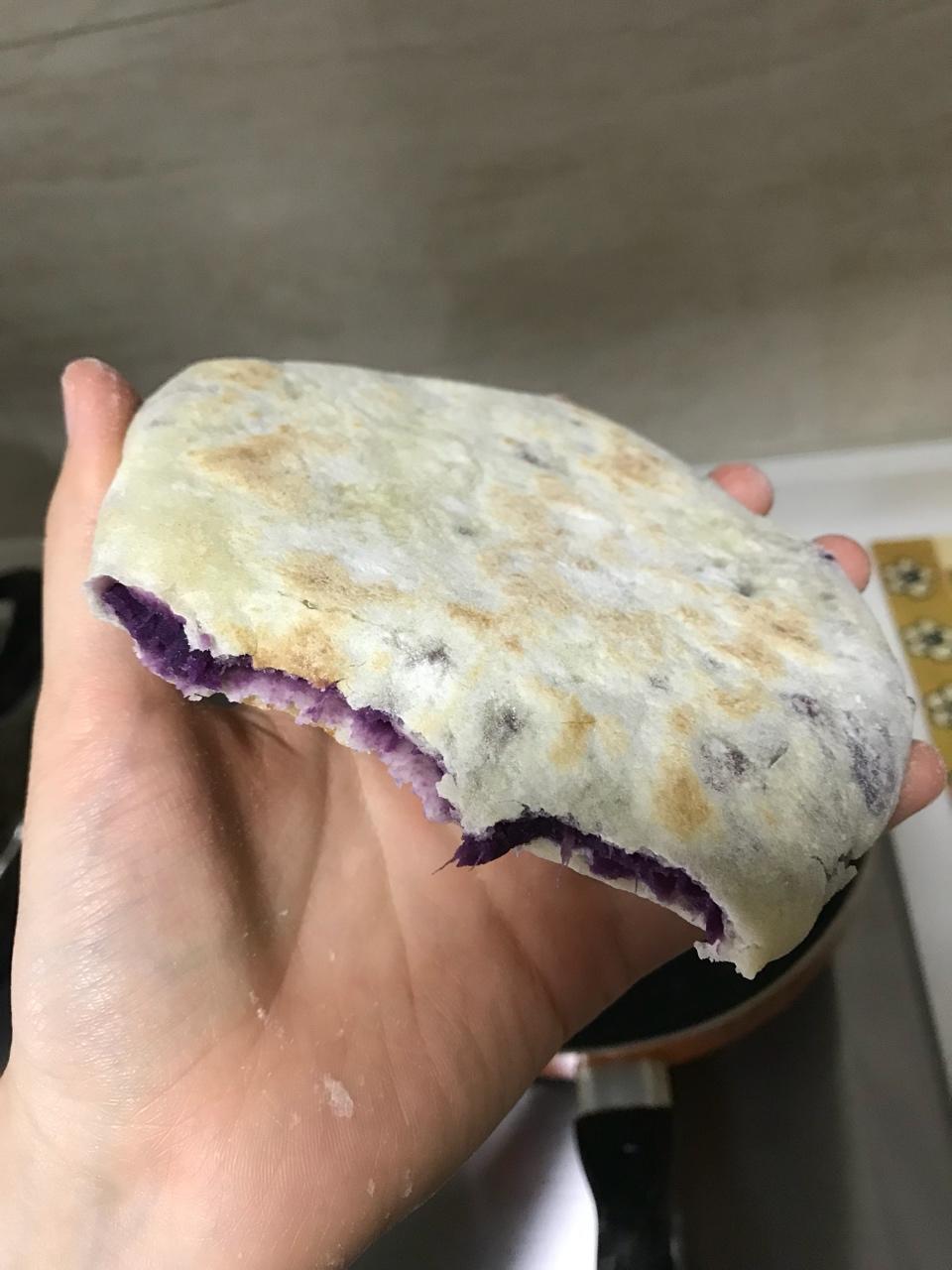 紫薯饼（无油）