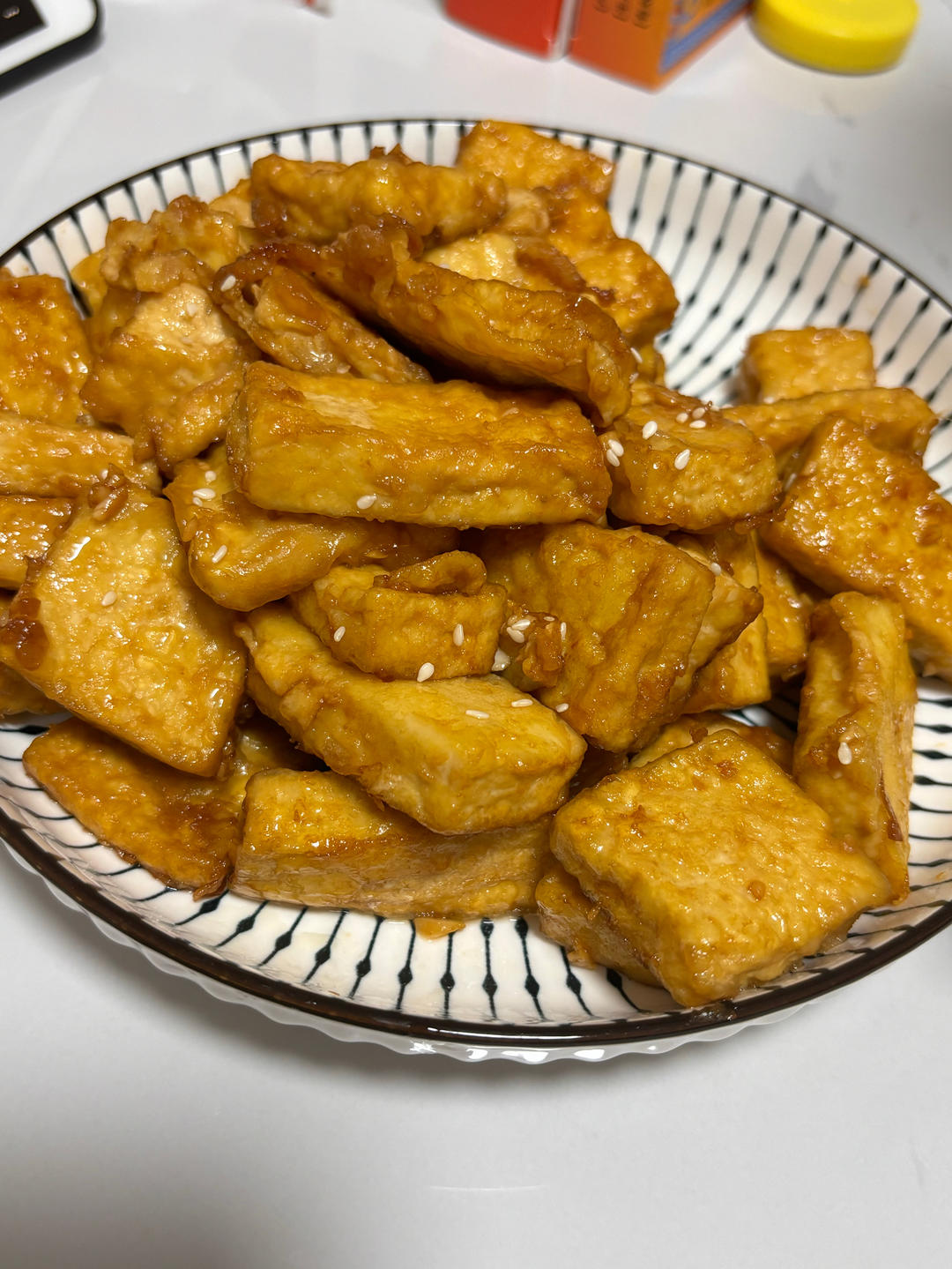 无敌好吃的香煎豆腐