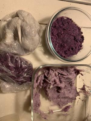 紫薯芋头泥的做法 步骤2