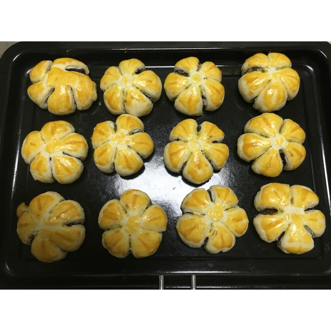 香芋梅花酥