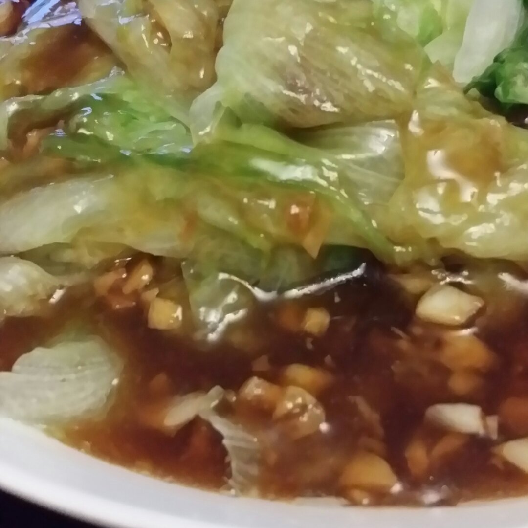 家常菜 蚝油生菜
