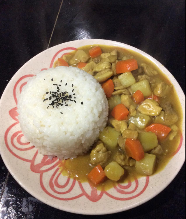 咖喱鸡肉