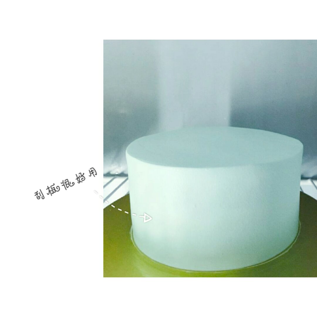 奶油蛋糕抹面小技巧