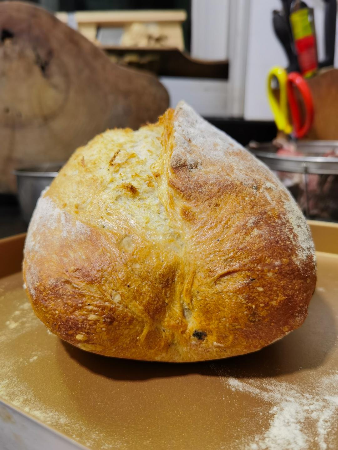 3.5小时快速直接法欧包丨免揉免机打免酵种