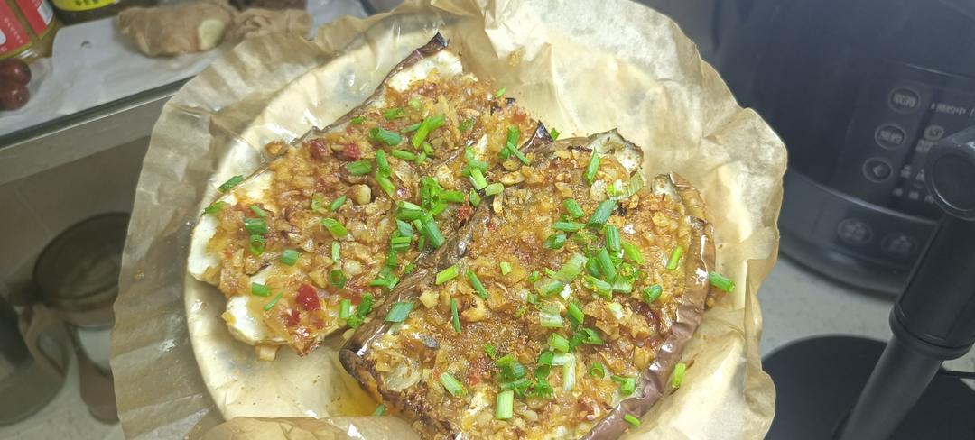 🔥蒜蓉烤茄子🍆｛空气炸锅食谱｝