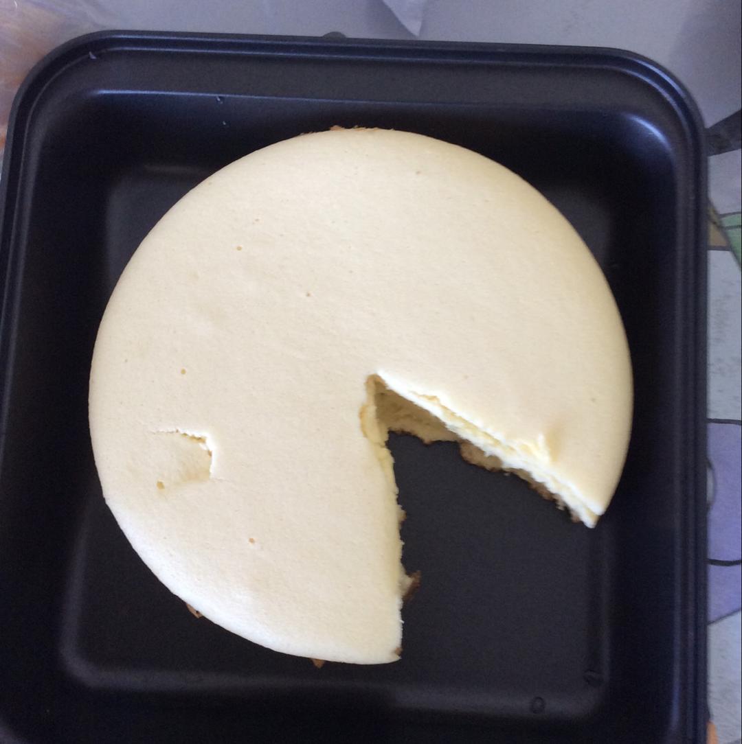 自创电饭煲做蛋糕