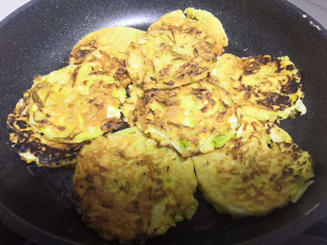 卷心菜早餐饼