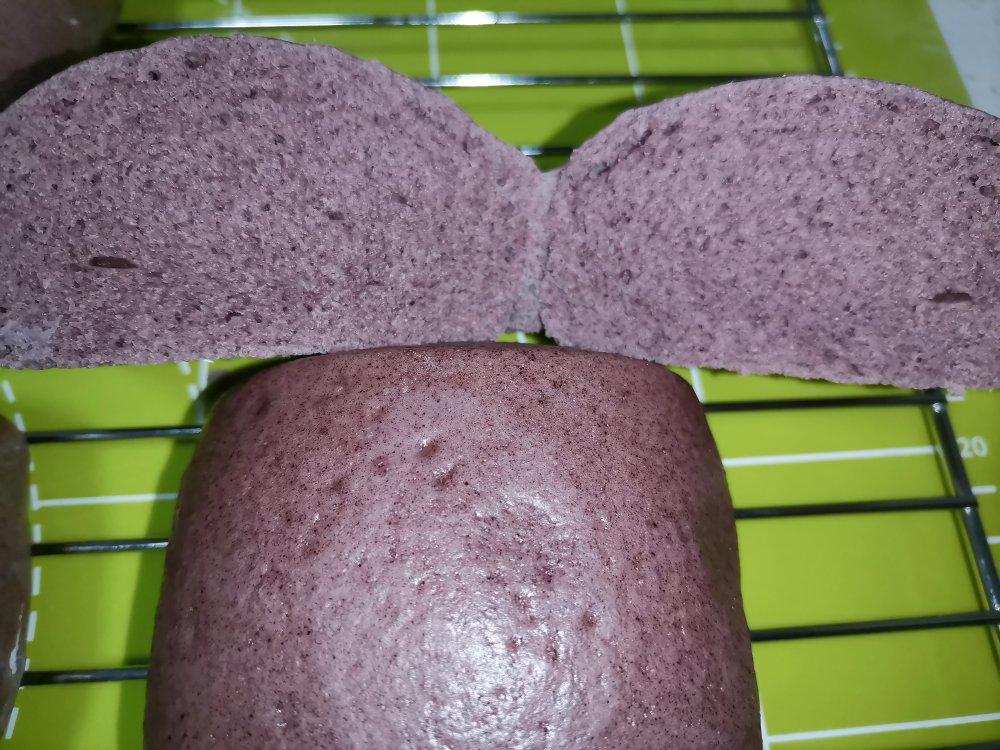 黑米荞麦杂粮刀切馒头