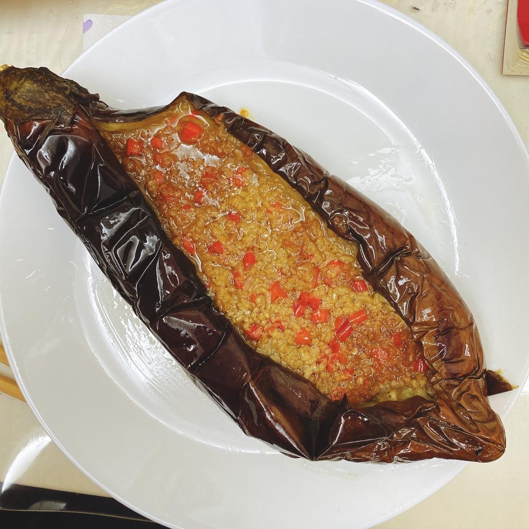 CC招牌菜销魂烤茄子，百吃不厌！