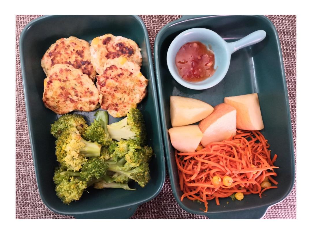 减脂鸡胸肉饼