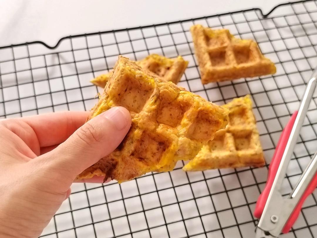 快手低脂 | 鸡肉燕麦华夫饼