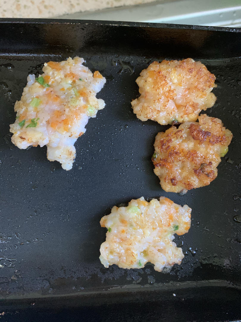 香煎虾饼