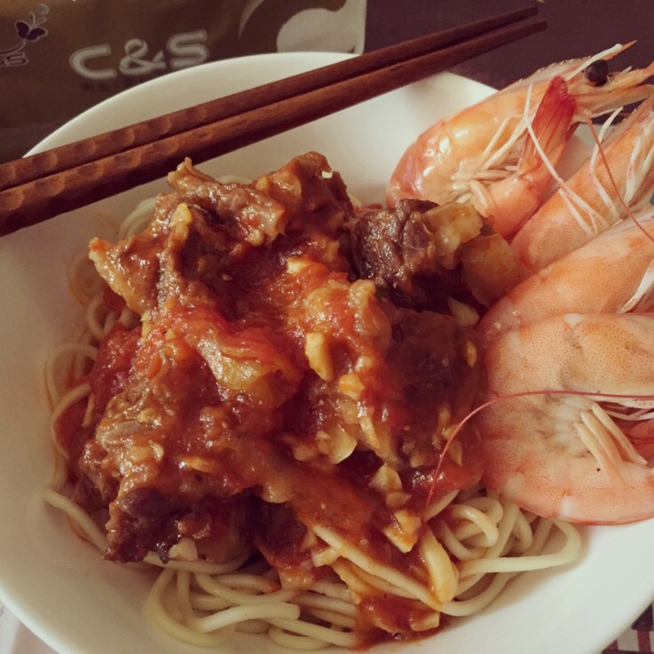 番茄牛腩面