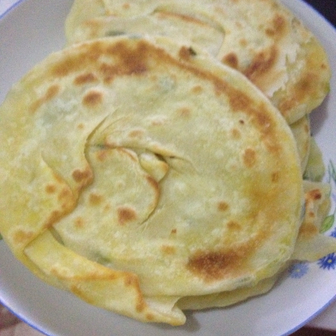 家常葱油饼