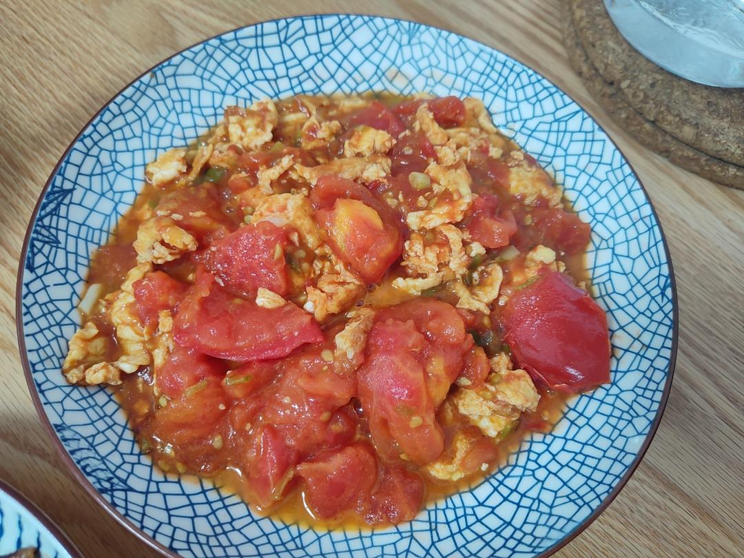 超嫩滑的番茄炒蛋