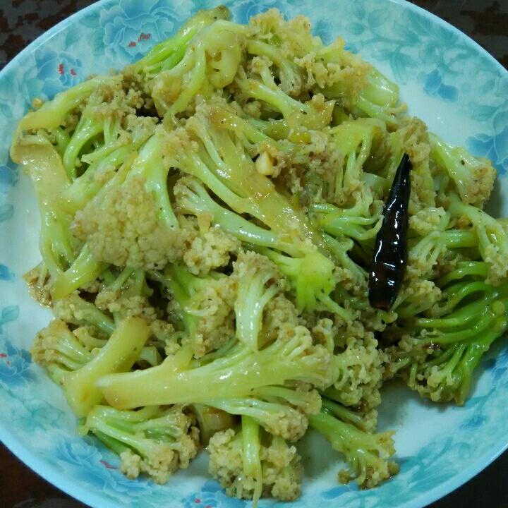 干锅有机花菜