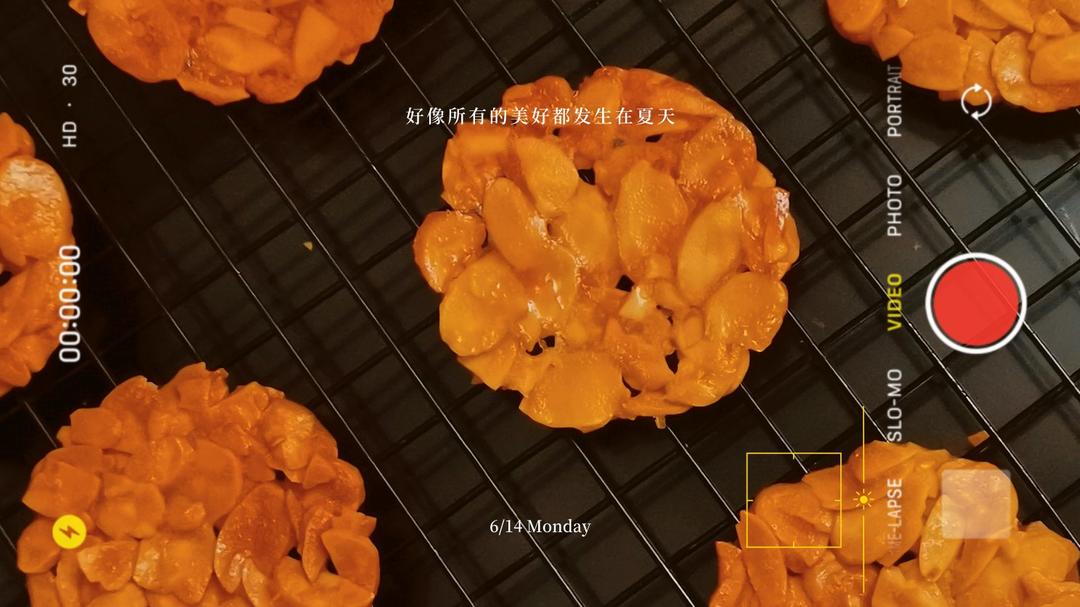 嘎嘣脆的杏仁瓦片了解一下