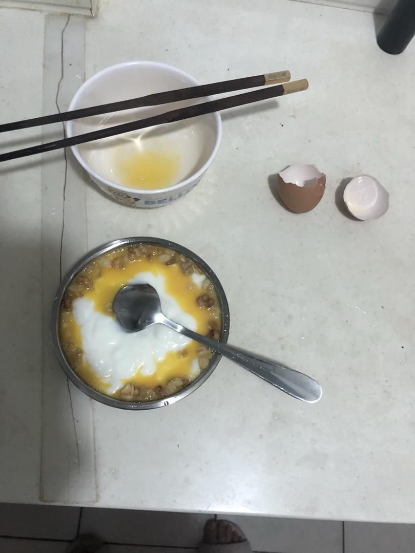 酸奶鸡蛋糕（宿舍党）（煮蛋器版）