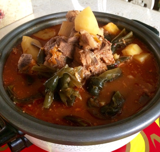 脊骨土豆汤