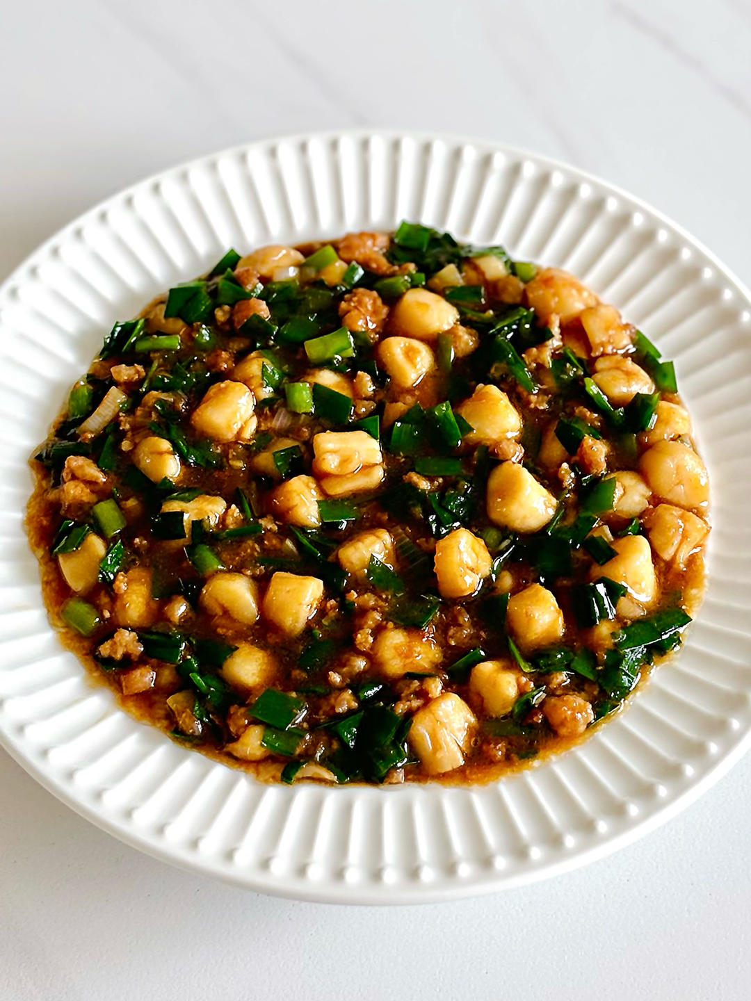 鲜美下饭！贝柱捞饭（海肠捞饭平替）