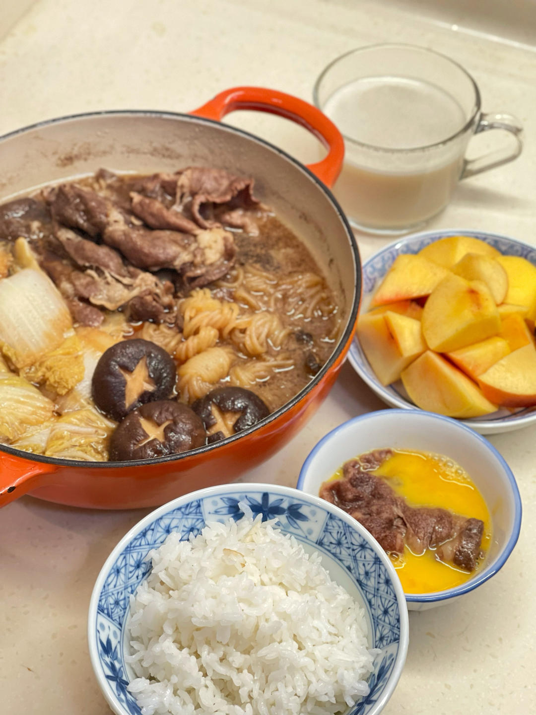 初中男孩早餐
