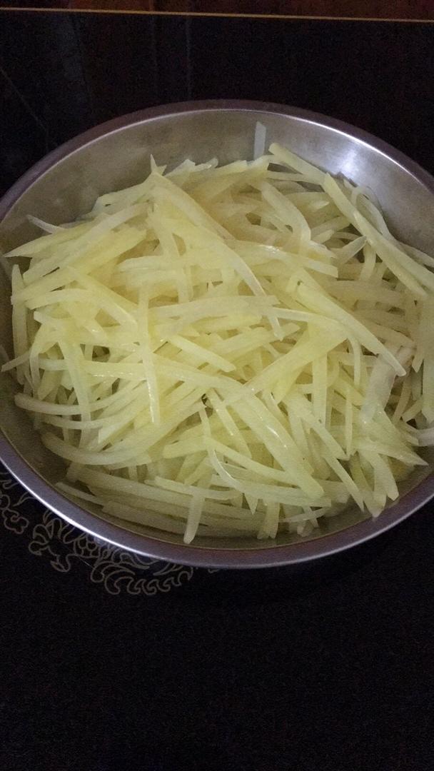 醋溜土豆丝