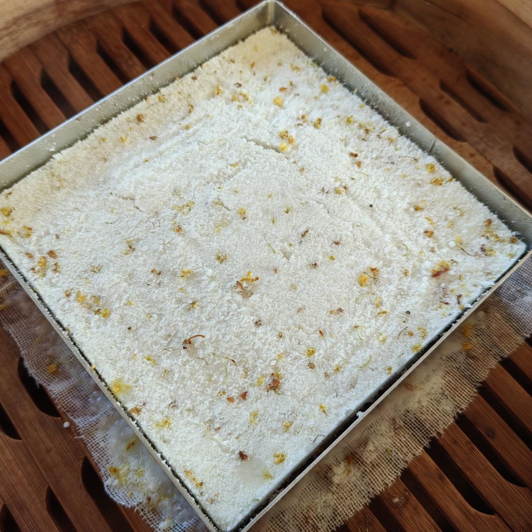 定胜糕、糯米松糕、桂花松糕