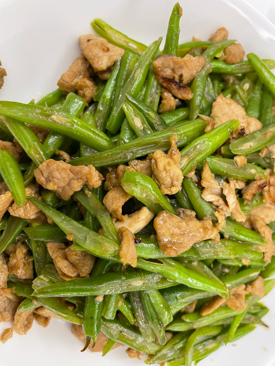 扁豆角炒肉