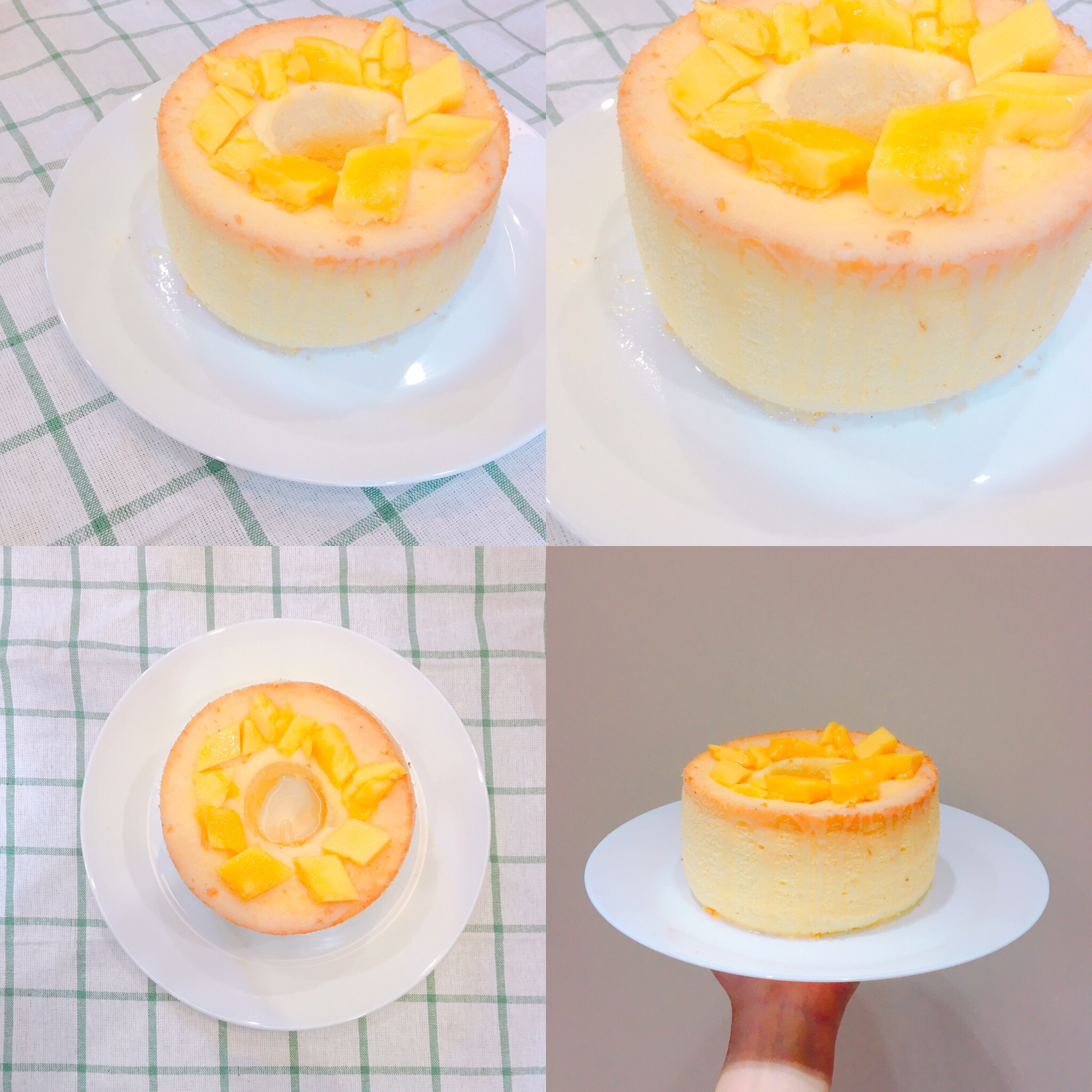 入口即化柠檬戚风~清爽美味