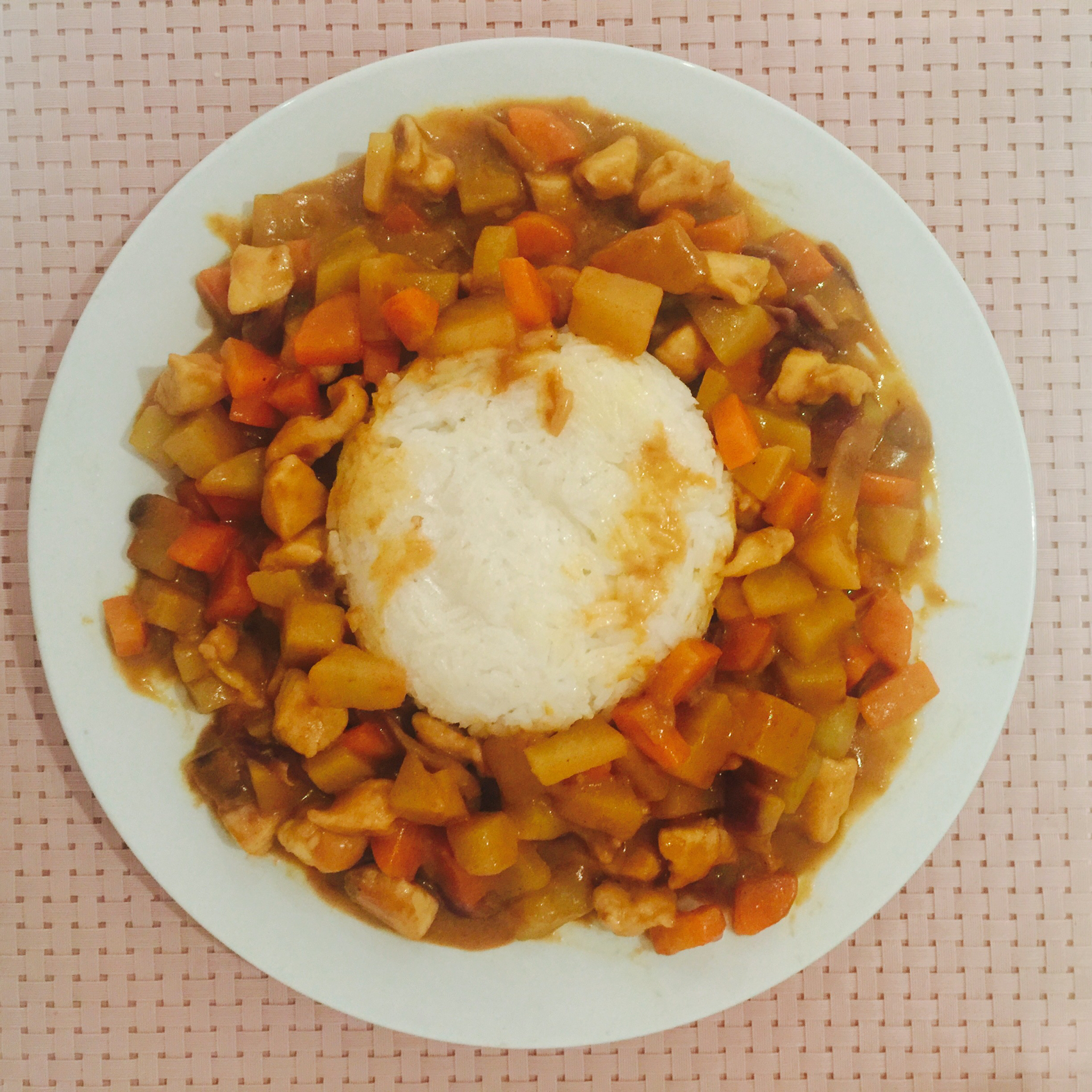 咖喱鸡饭