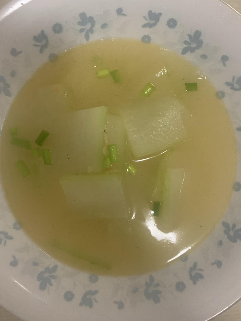 秋季养生－冬瓜海米汤