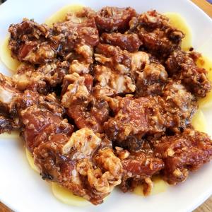 广式蒜香豆豉蒸排骨     （早餐首选）的做法 步骤2