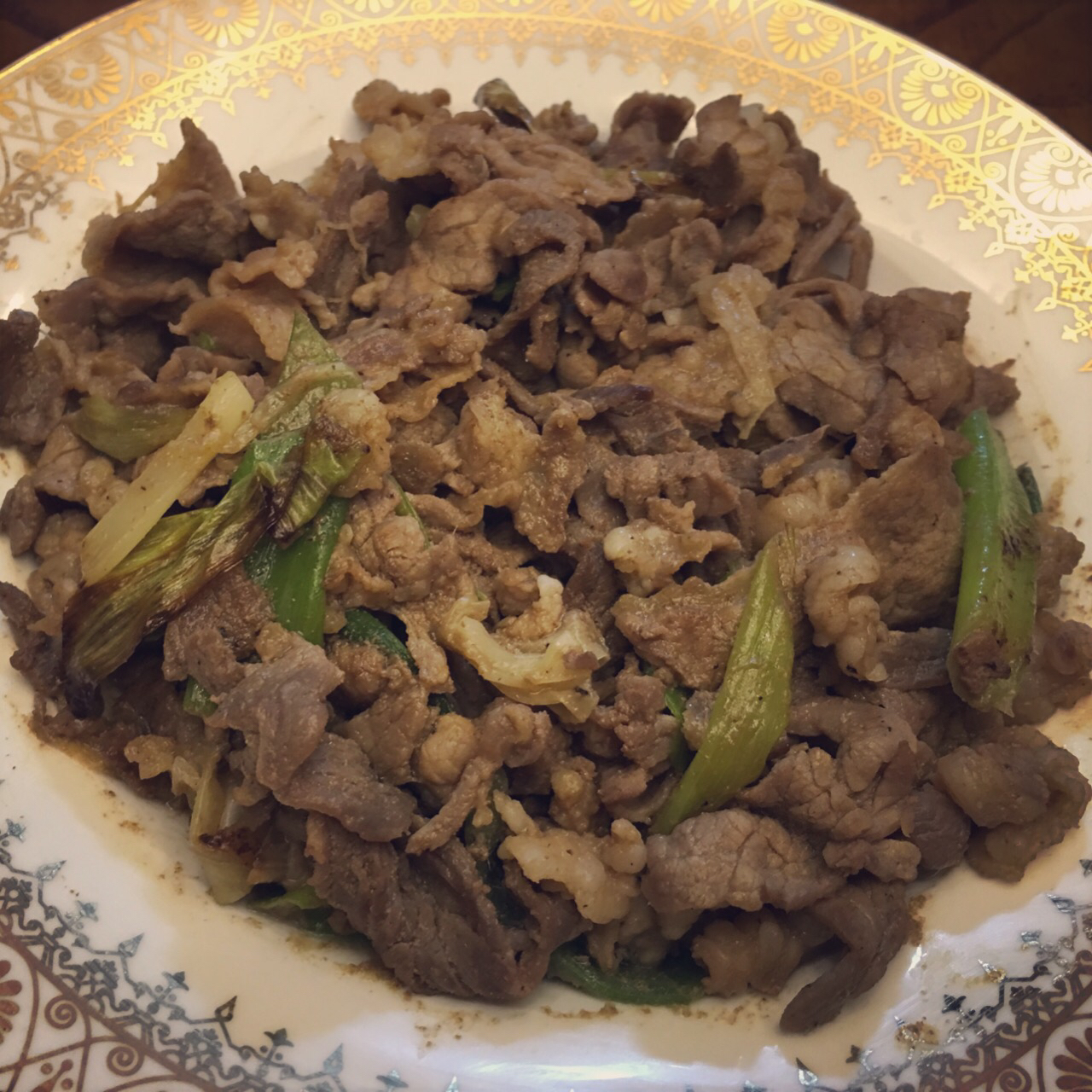 葱爆肥牛卷