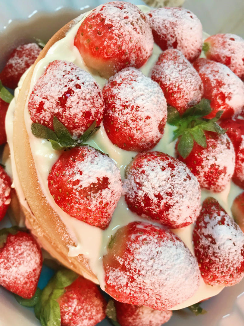 ins草莓裸蛋糕🌈无需抹面，零技巧新手友好