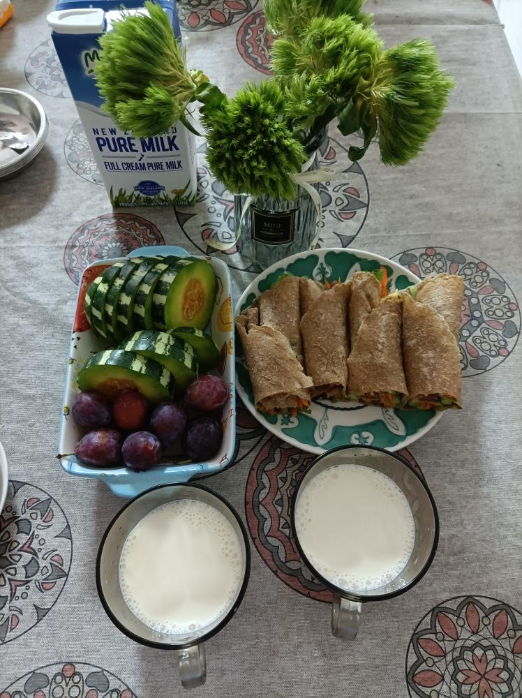 纯奶手撕吐司的做法 步骤1