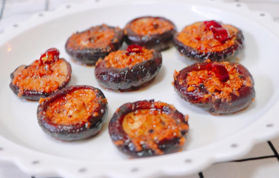 蒜蓉孜然烤香菇