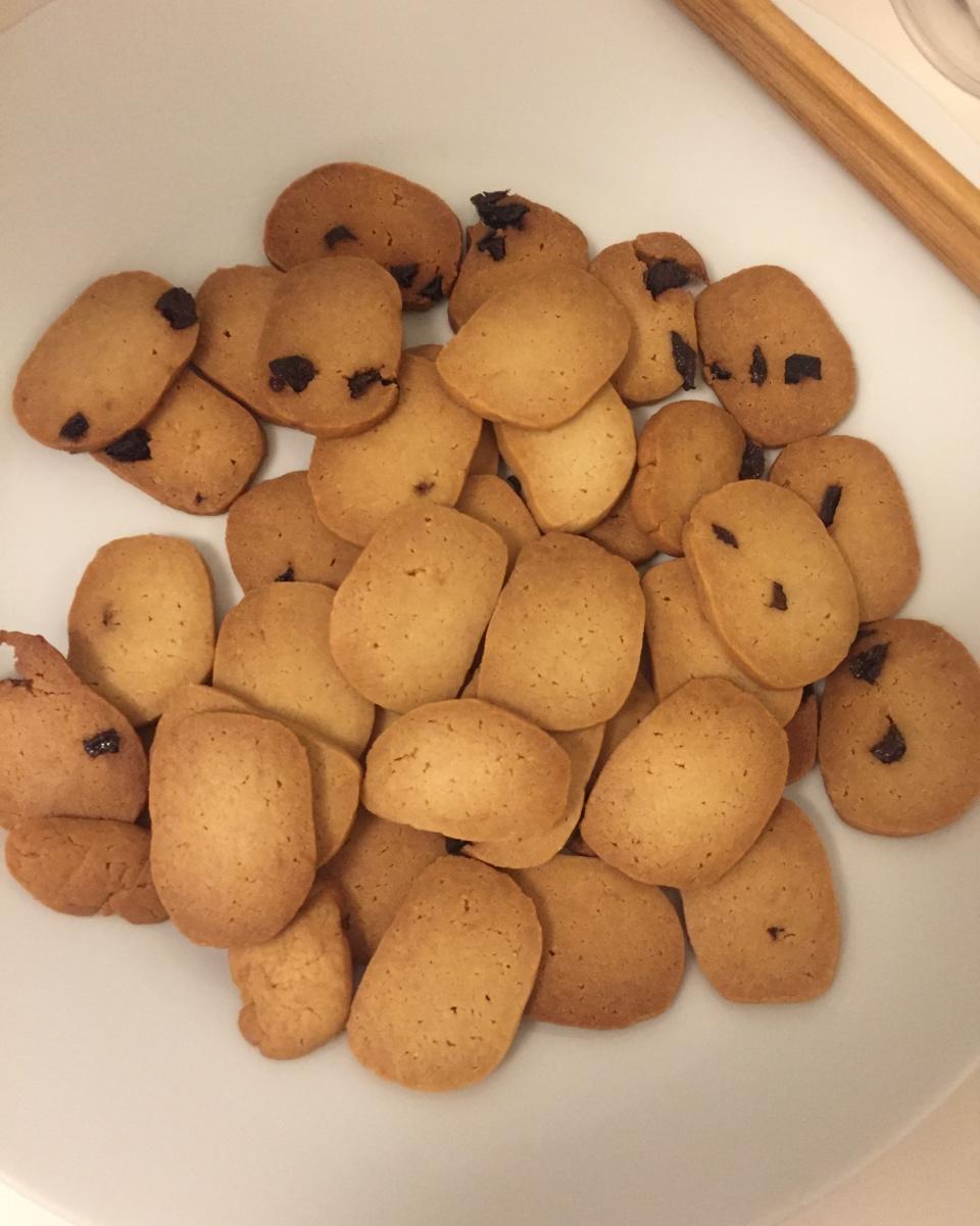 低糖少油版蔓越莓饼干