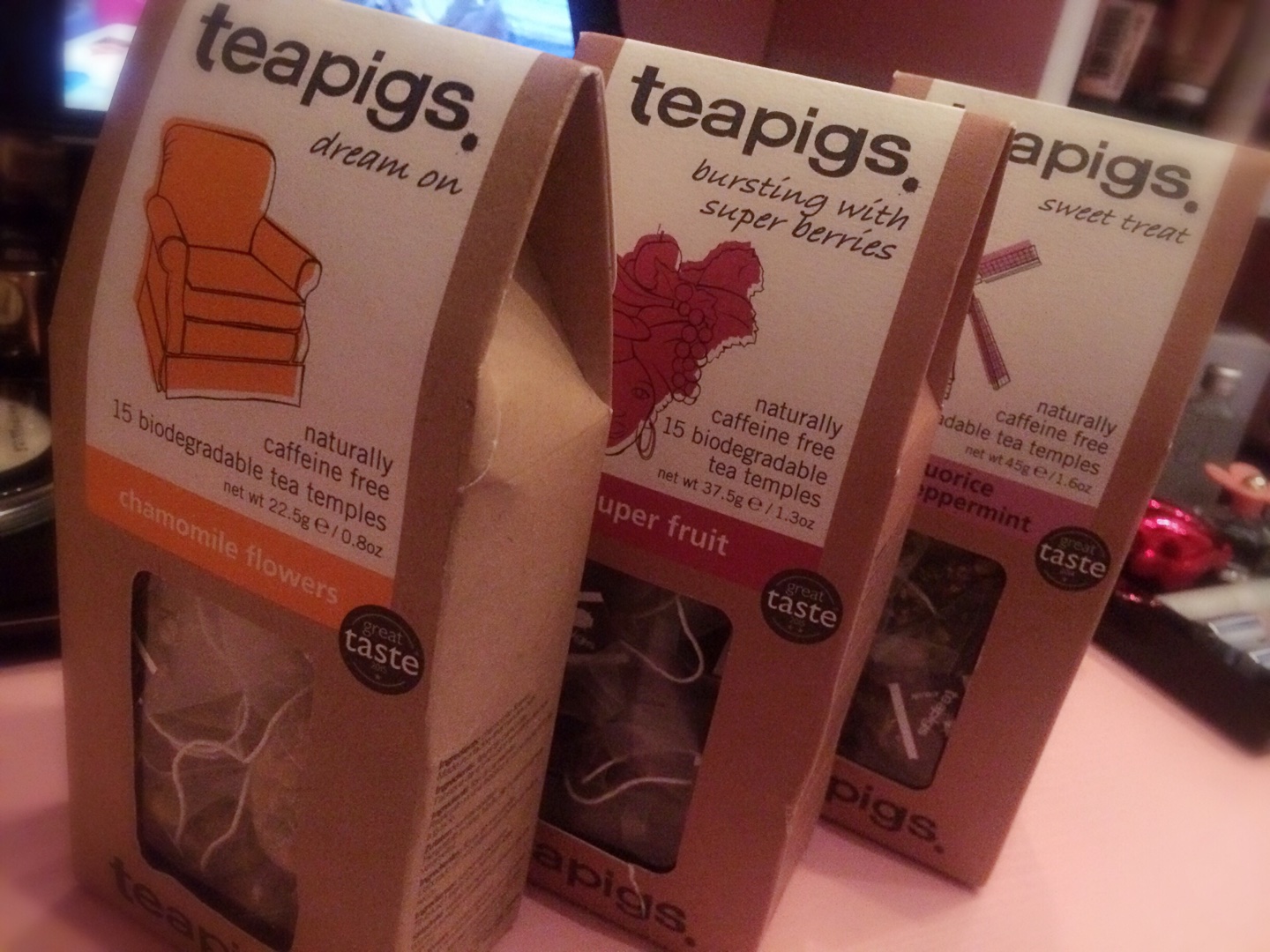 【种草系列】棒棒的teapigs茶包～多种口味！的做法